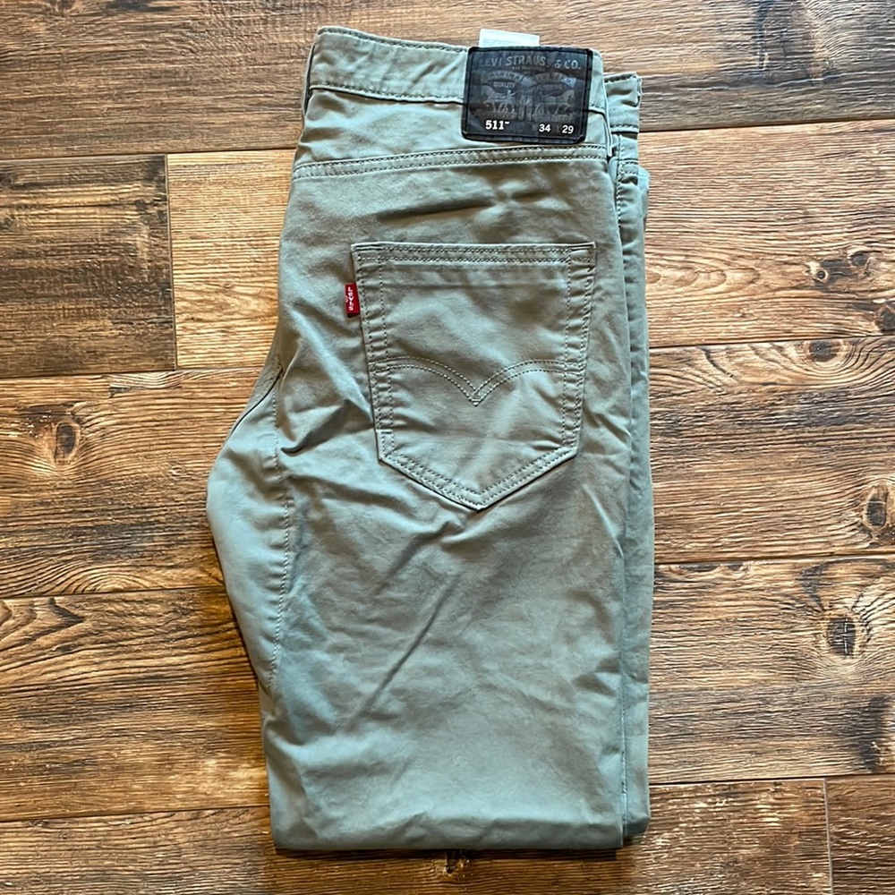 Levi’s 511 jeans size 34 army green